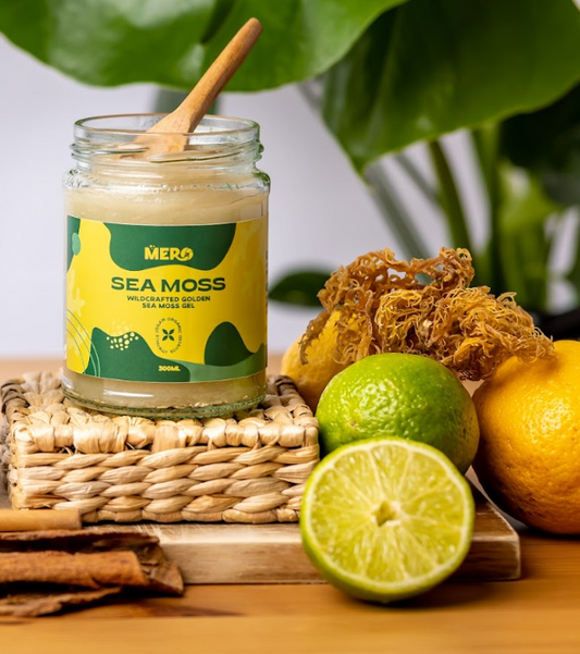 (5 Pack) Island Gold | Premium Sea Moss | Wildcrafted Golden Sea Moss Gel | 300 ml